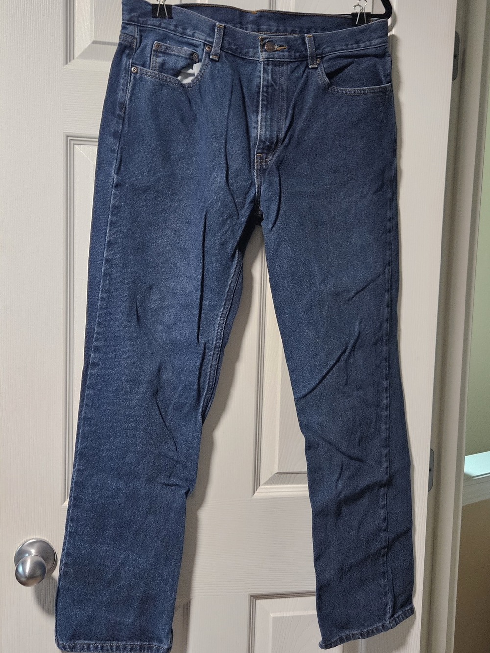 Faded Glory Navy Straight-Leg Men's Jeans